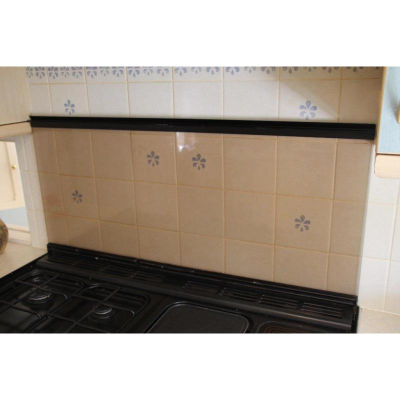 Leisure Rangemaster 110 Gas Range Cooker black and navy blue