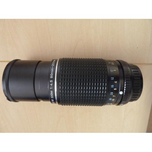 Pentax ME super 35mm SLR Camera with 24-35 zoom, 40-80 zoom and also 80-200 zoom