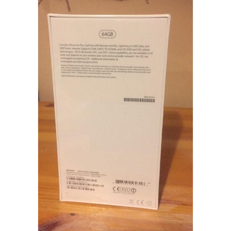 I PHONE 6 S PLUS 64 GB ROSE GOLD