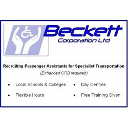 PASSENGER ASSISTANTS NEEDED FOR SCHOOL RUNS IN RICHMOND, WHITTON, TEDDINGTON, BARNES AND HAMPTON
