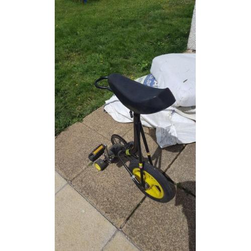unicycle/skate bike