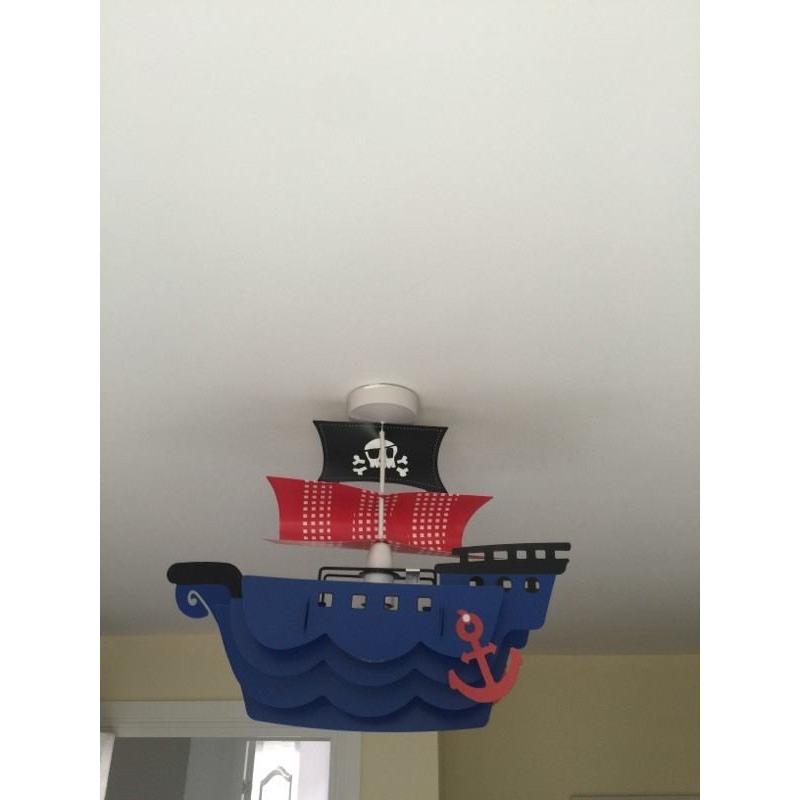 Pirate Ship Ceiling Light