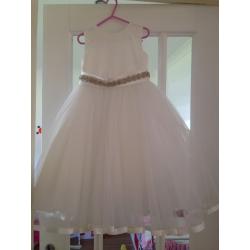 x2 Ivory Flower Girl Dresses