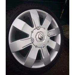 Genuine Renault Clio 182 Sport alloys - Recently refurbed/New tyres 4x100 (megane, scenic, twingo