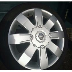 Genuine Renault Clio 182 Sport alloys - Recently refurbed/New tyres 4x100 (megane, scenic, twingo