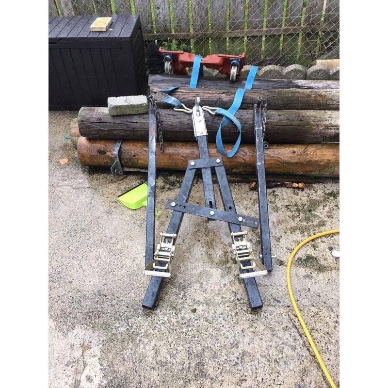 Portable tow dolly
