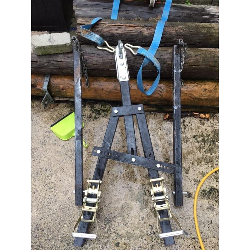 Portable tow dolly