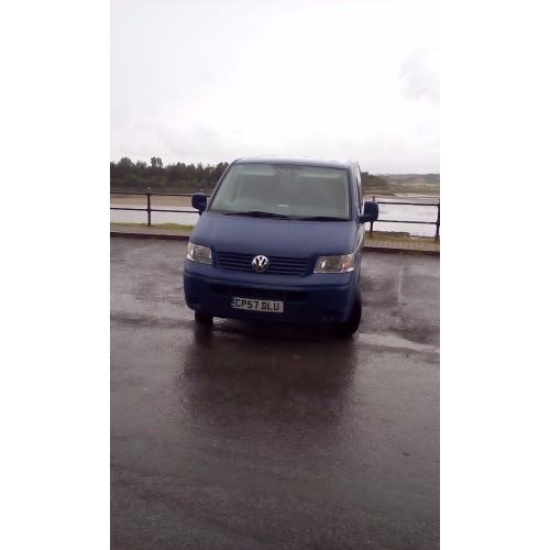 vw t5 t28 102 bhp tdi swb van, dayvan, camper one off funky build.