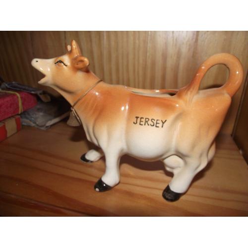 vintage cow creamer or milk jug