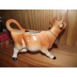 vintage cow creamer or milk jug