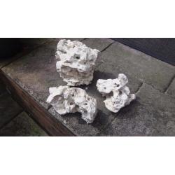 Live coral rocks for fish tank
