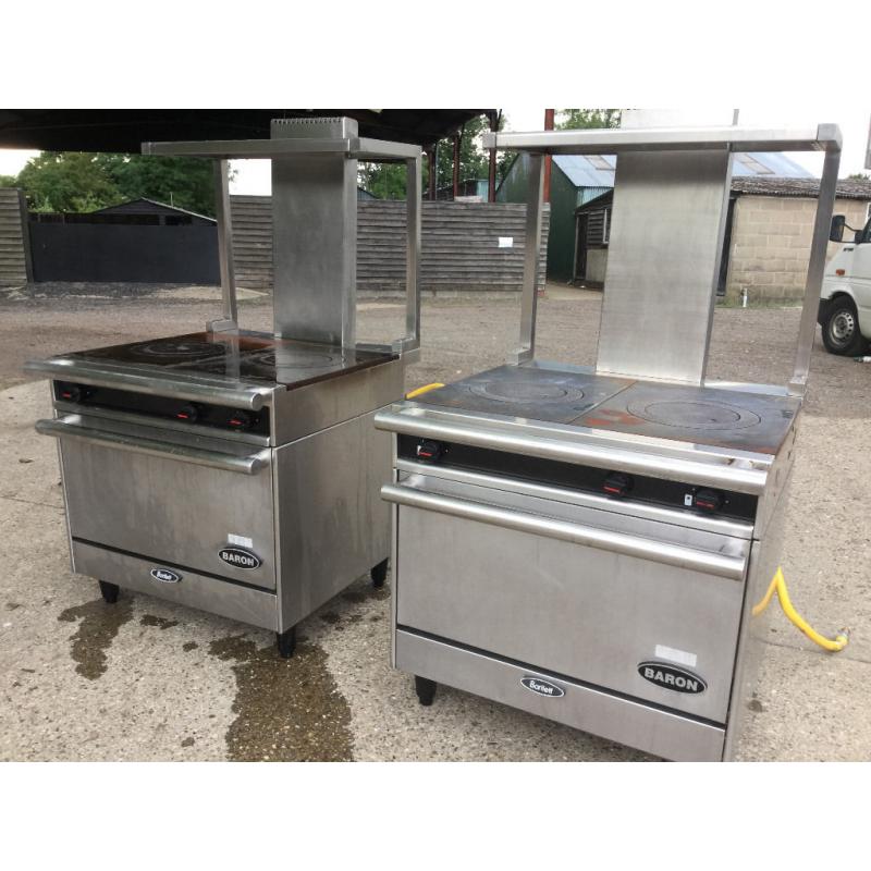 BARTLETT BARON Double Bulls Eye Gas Solid Top Range Cooker
