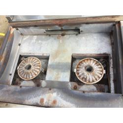BARTLETT BARON Double Bulls Eye Gas Solid Top Range Cooker