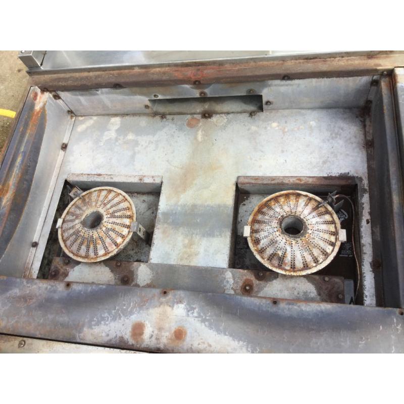 BARTLETT BARON Double Bulls Eye Gas Solid Top Range Cooker