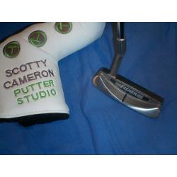fisher cts-2 putter with new scotty cameron cover