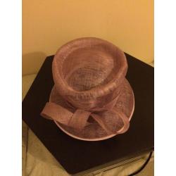 Lilac "wedding" hat