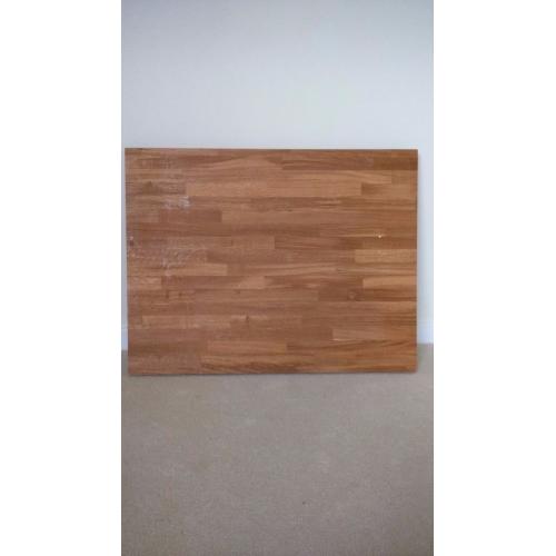 Solid oak worktop