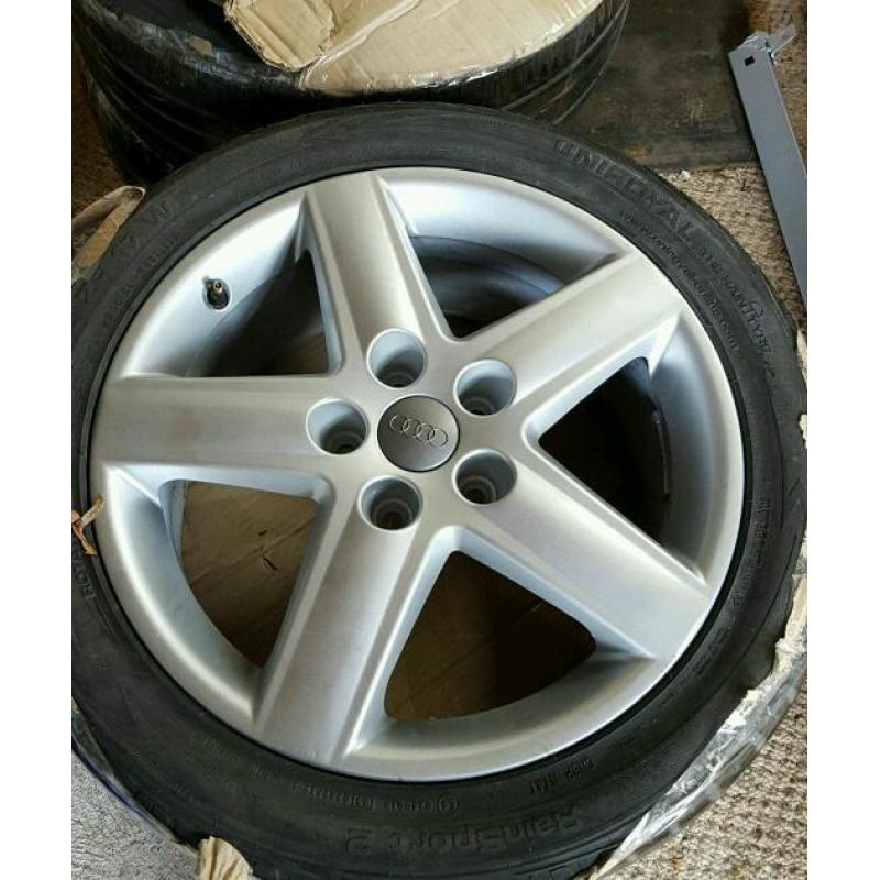 Alloy wheels
