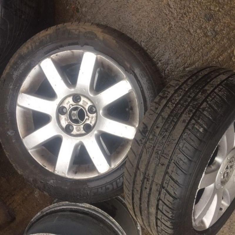 Genuine vw golf mk5 alloys x4
