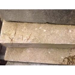 NEW ( weathered ) and some used, decorative garden bricks / plant stands / walling / edgings etc etc