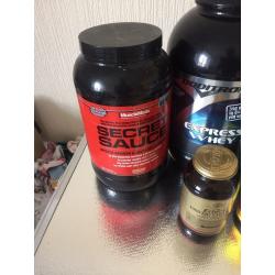 Used supplements stack