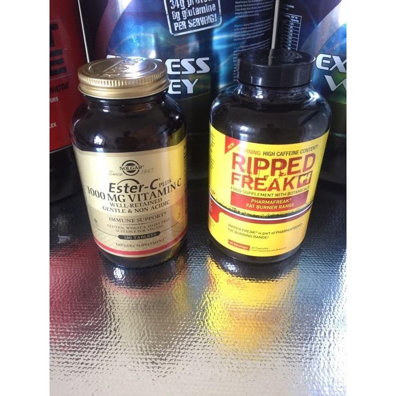 Used supplements stack