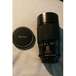 Vivitar 200 mm 1:3.5 lens Auto Telephoto