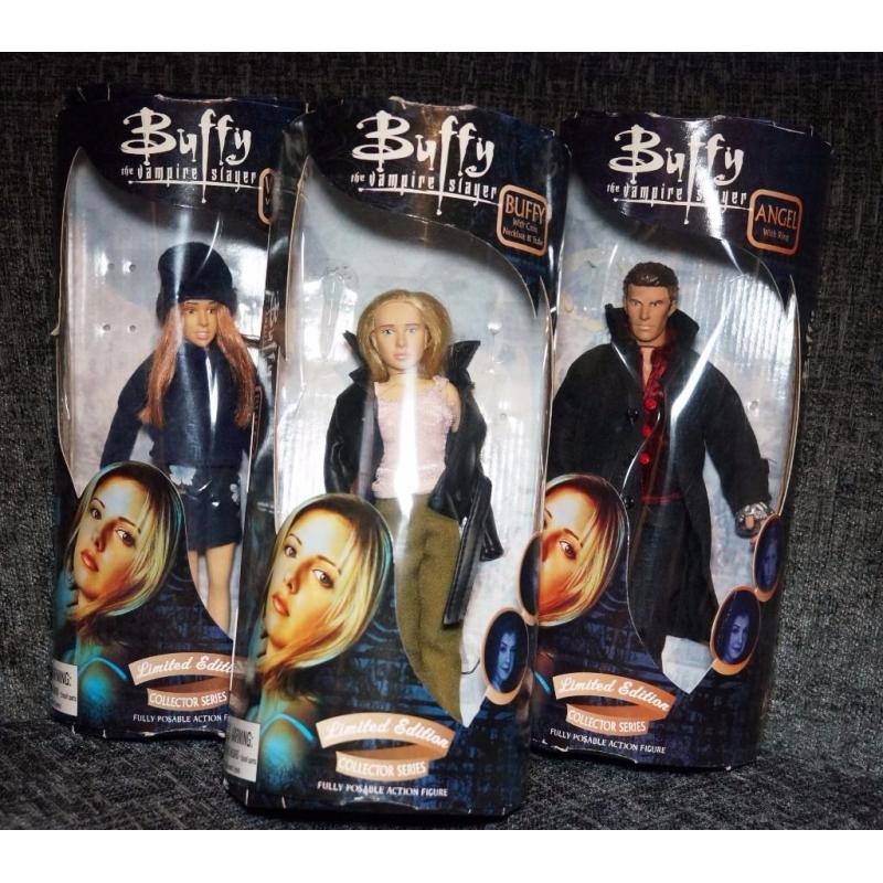 Buffy The Vampire Slayer Limited Edition Collectables - Buffy, Angel & Willow