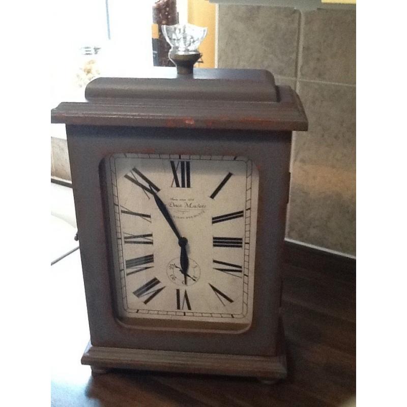 Vintage style clock. SOLD