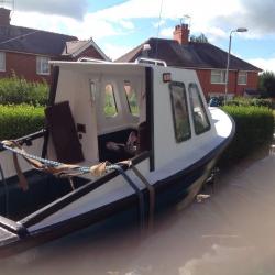 15ft cabin fishing boat