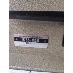 Brother B755 Industrial flatbed lock stitch sewing machine