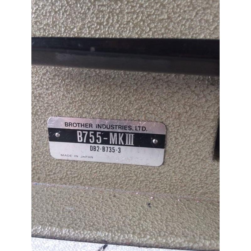Brother B755 Industrial flatbed lock stitch sewing machine