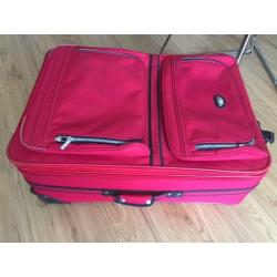 Ex large expandable luggage travel suitcase