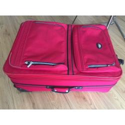 Ex large expandable luggage travel suitcase