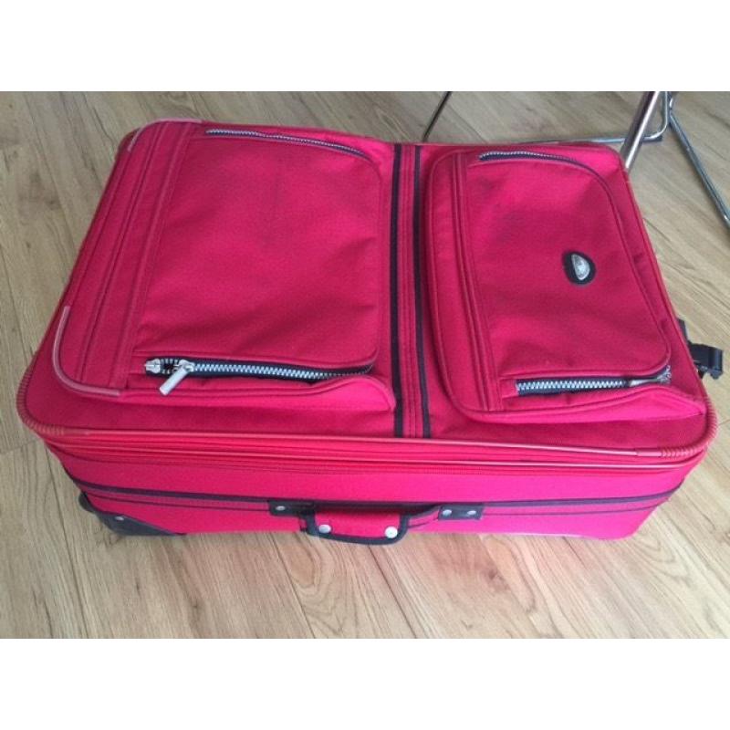 Ex large expandable luggage travel suitcase