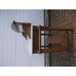Victorian marble topped pine wash stand
