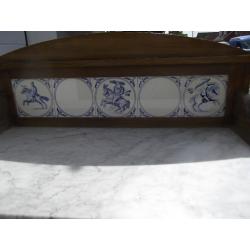 Victorian marble topped pine wash stand