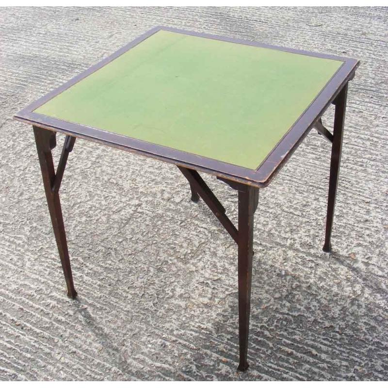 Vintage 1930's folding card table. Ideal for cards, games, picnics or table fairs.