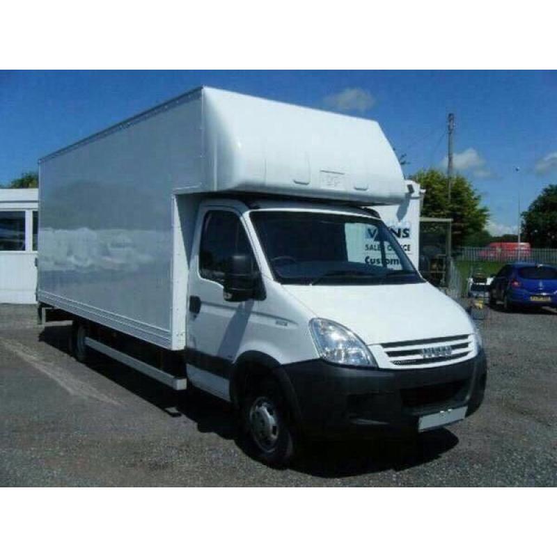 CHEAP MAN AND VAN LUTON VAN HIRE 2-3 MEN HOUSE REMOVALS MOVING VAN SERVICE DUMPING WASTE FURNITURE