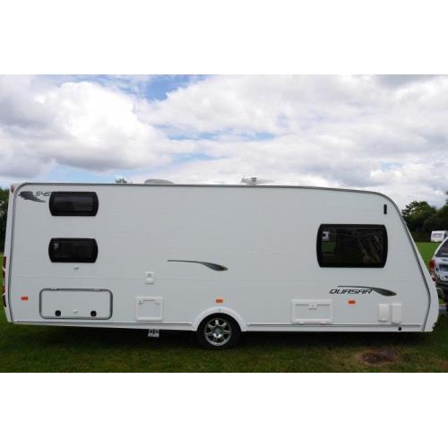 2011 Lunar Quasar 546/6 6 Berth Caravan Bunks