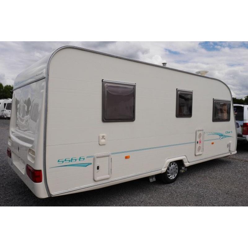 2005 Avondale Dart 556/6 6 Berth Caravan Fixed Bunks