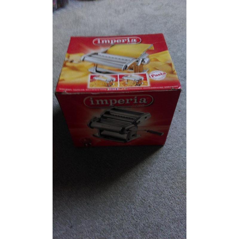 Pasta Machine by Italian brand Imperia. Brand new, unopened, never been used.