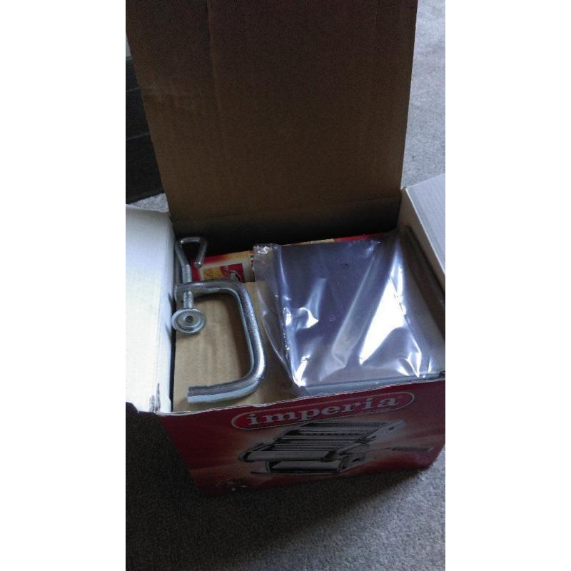 Pasta Machine by Italian brand Imperia. Brand new, unopened, never been used.