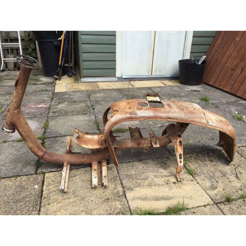 Italian Lambretta LI 150 frame