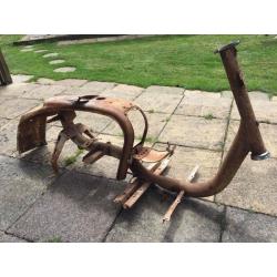 Italian Lambretta LI 150 frame