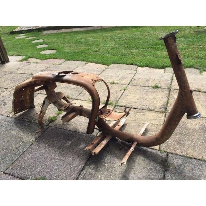 Italian Lambretta LI 150 frame