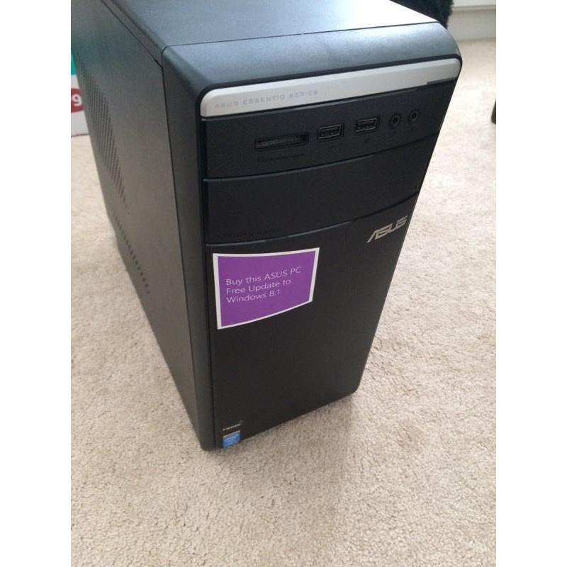 Asus M11AA 1B With Monitor In Very Good Condition