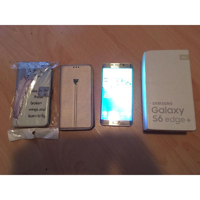 Samsung Galaxy s6 edge + gold Vodafone