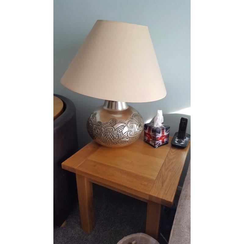Large ornate lamp