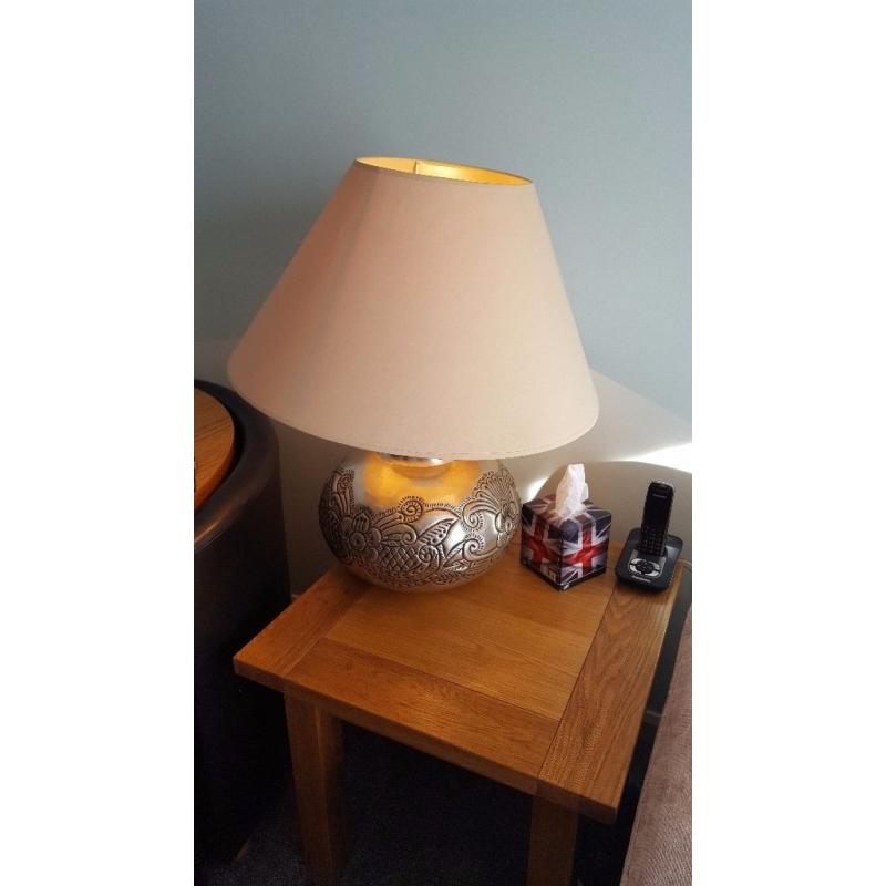 Large ornate lamp